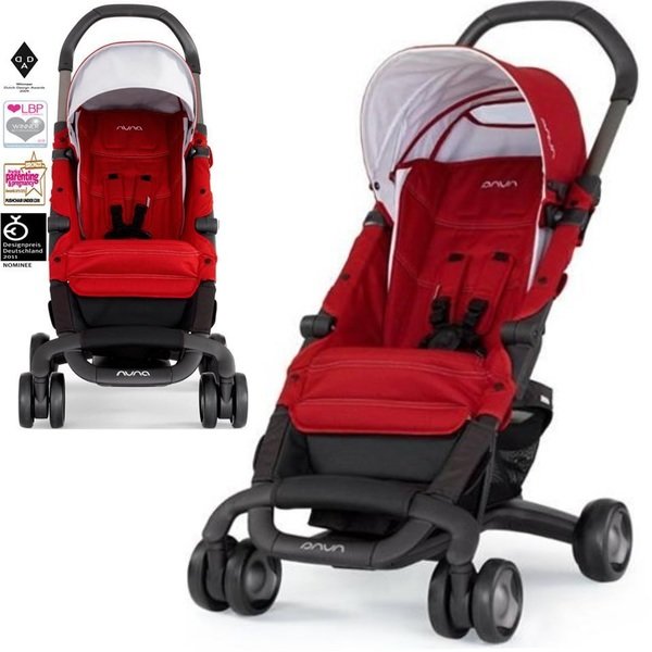 Nuna-Carucior Ultracompact Pepp Scarlet